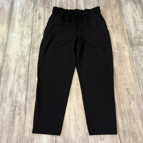 Lululemon Keep Moving Pant 7/8 High-Rise, Black Luxtreme, Size 12 - Picture 3 of 12